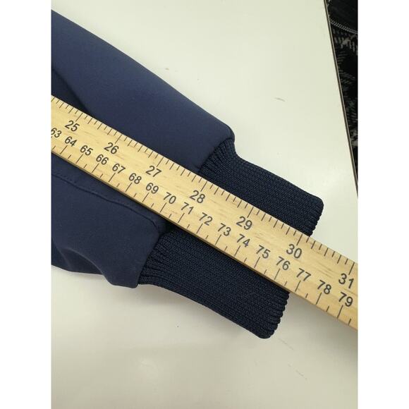 Mens New Balance York Revolution Baseball Jacket Size Small Navy Blue Zip Up - Picture 16 of 16